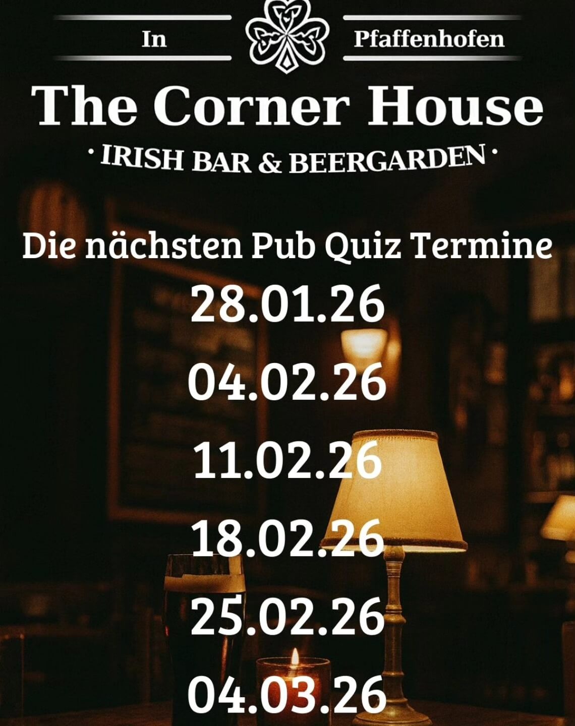 Pub Quiz @ The Corner House